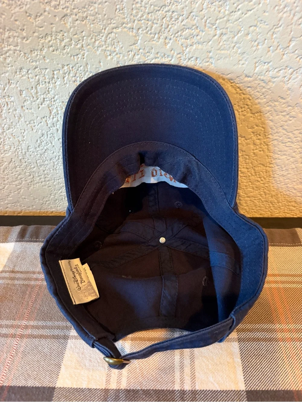 Disney Navy Blue Embroidered Walt Disney World Baseball Cap